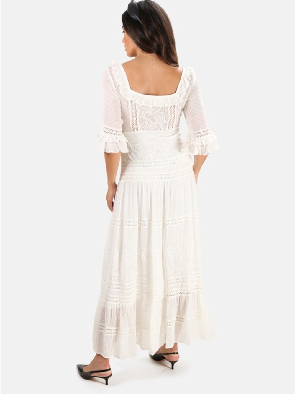 LOVESHACKFANCY MAXI DRESS - Picture 4 of 7
